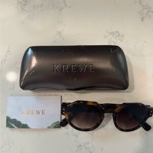 Krewe Astor Sunglasses - Tortoise Shell Frames and Brown Ombré Lenses